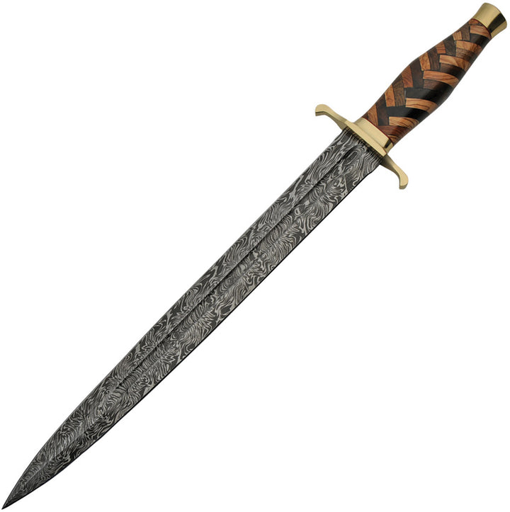 Braided Damascus Sword_0