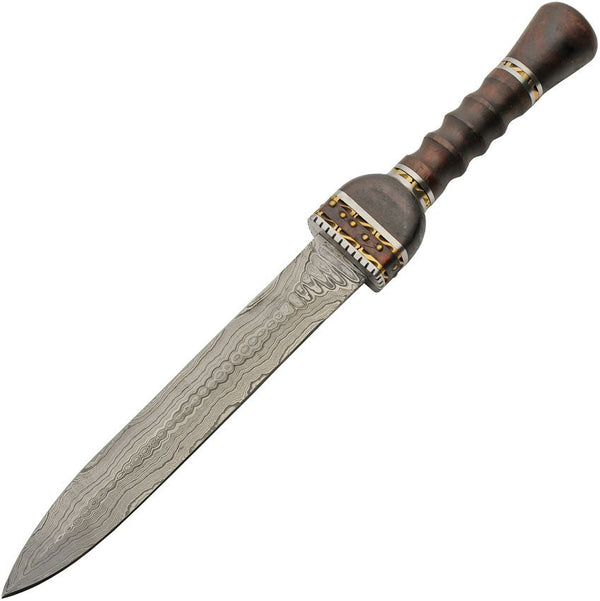 Damascus Fancy Short Sword