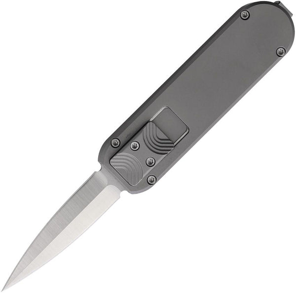 D Rocket Designs Auto 007 OTF Gray Titanium Smooth Satin Bohler M390