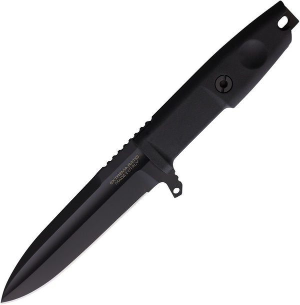 Extrema Ratio Defender 2 Fixed Blade Blackout Forprene MIL-C-13924 Burnished Bohler N690