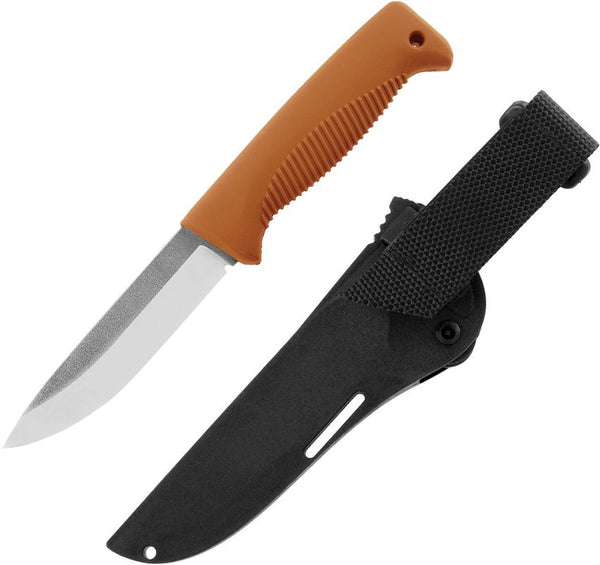 Peltonen Knives M07 Ranger Puukko Orange TPE Satin Bohler N690