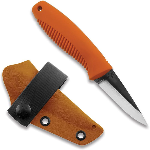Peltonen Knives M23 Ranger Cub Orange TPE Scandi 80CrV2