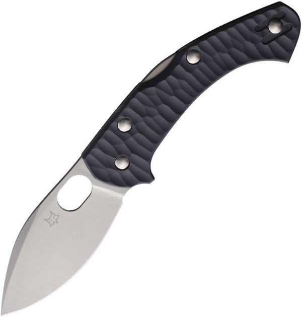 Fox Zero 2.0 Lockback Gray Sculpted FRN Stonewash Becut