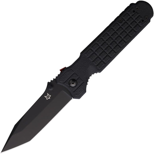 Fox Predator Evolution Linerlock Blackout Textured FRN Coated Tanto Niolox