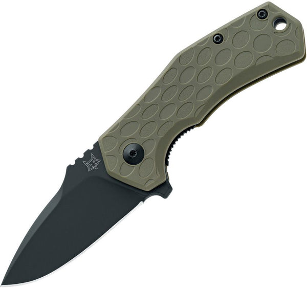 FOX Italicus Linerlock OD Green FRN Black Bohler N690