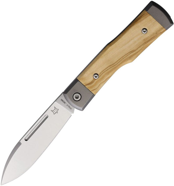 Fox Gunstock Barlow Olive Wood Satin Bohler M390