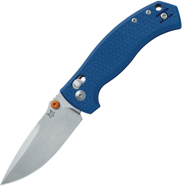 FOX Anzu VERSO Lock Blue Textured Aluminum Stonewash CPM MagnaCut