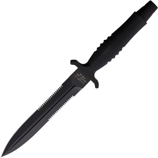 Fox Veleno Dagger Black Anodized Aluminum P/S Bohler N690