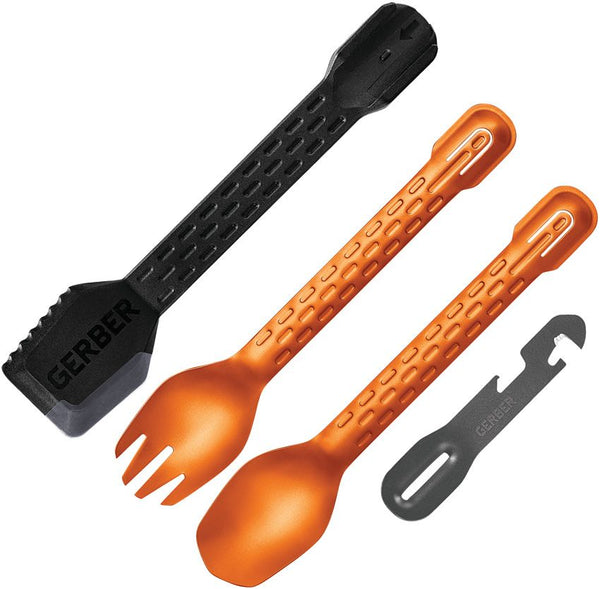 Gerber CompIEAT Utensil Set Orange