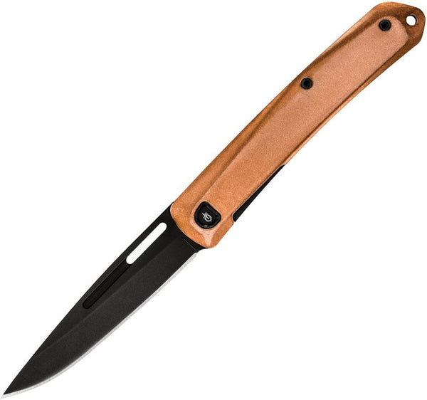 Gerber Affinity Framelock Copper Black Finish D2