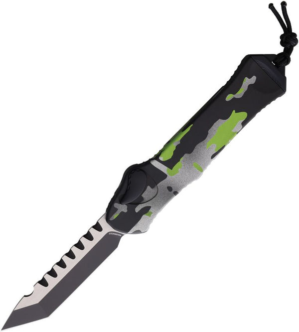 Heretic Knives Auto Hydra OTF Heretic Camo Two Tone Tanto MagnaCut