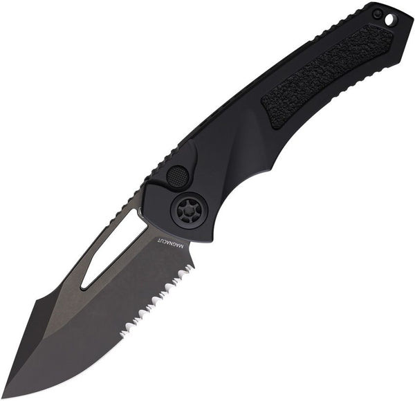 Heretic Knives Pariah Button Lock Black Anodized Aluminum DLC Coated P/S Harpoon CPM MagnaCut