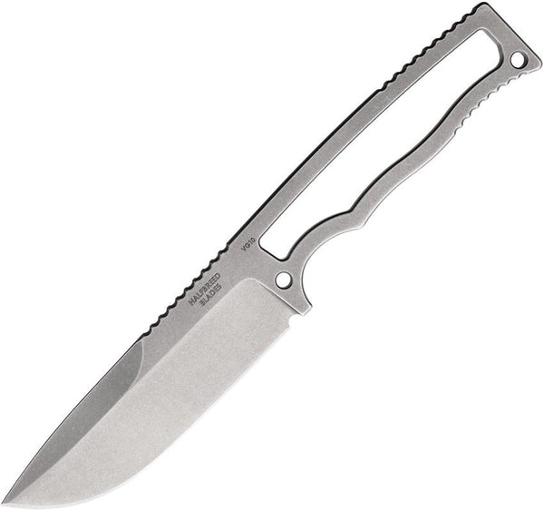 Halfbreed Blades Compact Field Knife Stonewash Drop Point VG-10