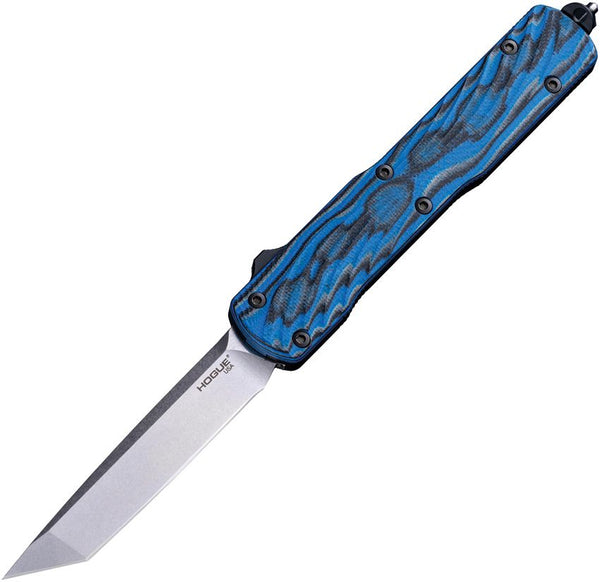 Hogue Auto Counterstrike OTF Blue Lava G10 G-Mascus Tumbled Tanto CPM-20CV