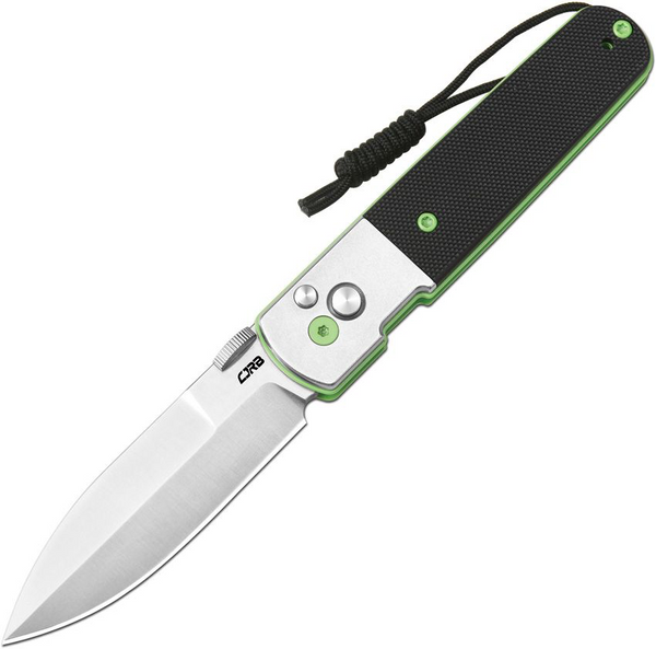 CJRB Locust Button Lock Black G10 Sand Blast AR-RPM9