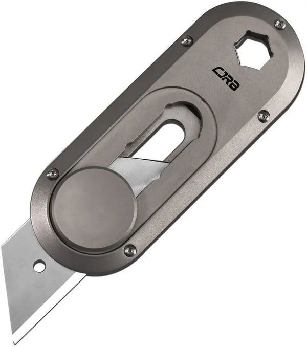 CJRB Breeze EDC Tool Carbon Gray Titanium
