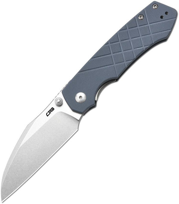 CJRB Kestrel Linerlock Blue G10 Stonewash Wharncliffe AR-RPM9
