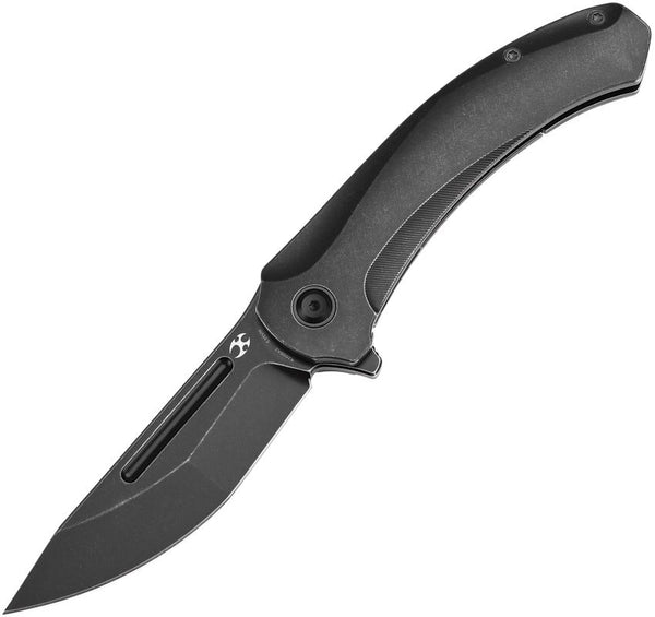 Kansept Knives Hira Framelock BSW Titanium BlackWash CPM S35VN