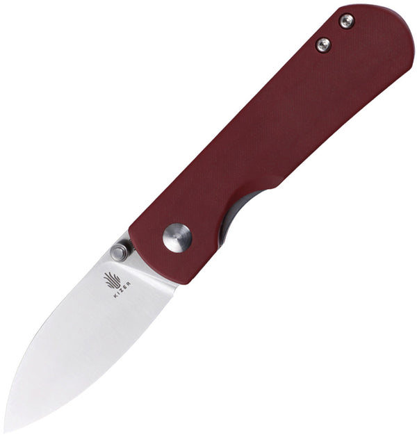 Yorkie Linerlock Red Micarta_4