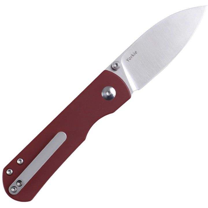 Yorkie Linerlock Red Micarta_1