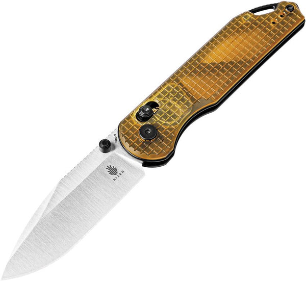 Kizer Cutlery Assassin Clutch Lock Ultem PEI Satin Nitro V