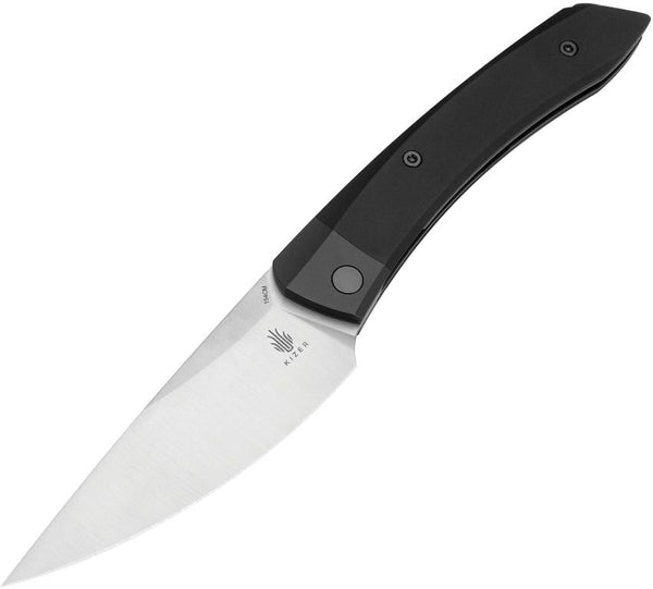 Kizer Cutlery Momo Linerlock Black Aluminum Satin 154CM