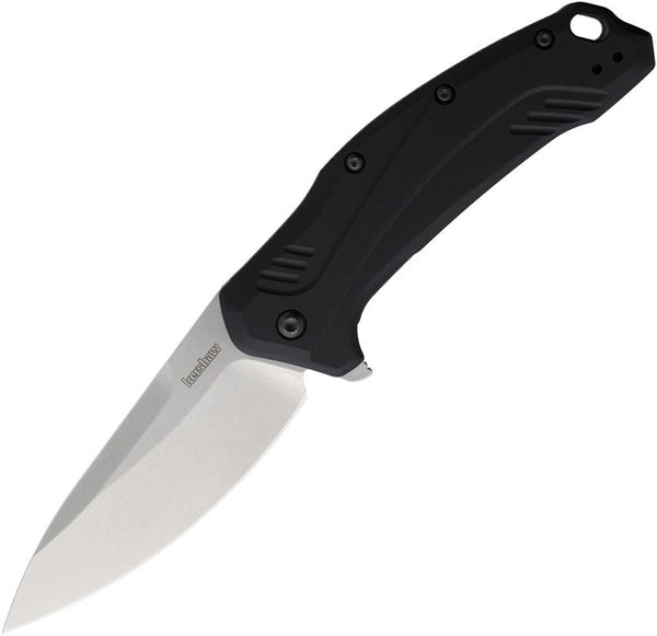 Kershaw Link Linerlock A/O Black Aluminum Stonewash Magnacut