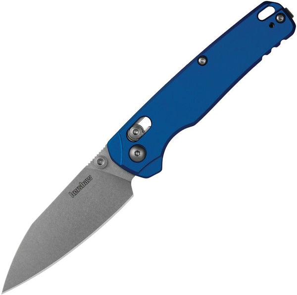 Kershaw Bel Air DuarLock Blue Anodized Aluminum Stonewash CPM MagnaCut