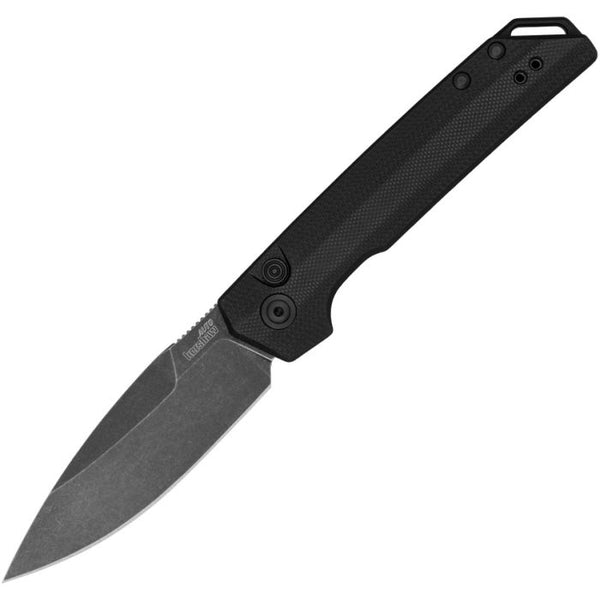 Kershaw Auto Launch Iridium G10 BlackWash Spear Point CPM MagnaCut