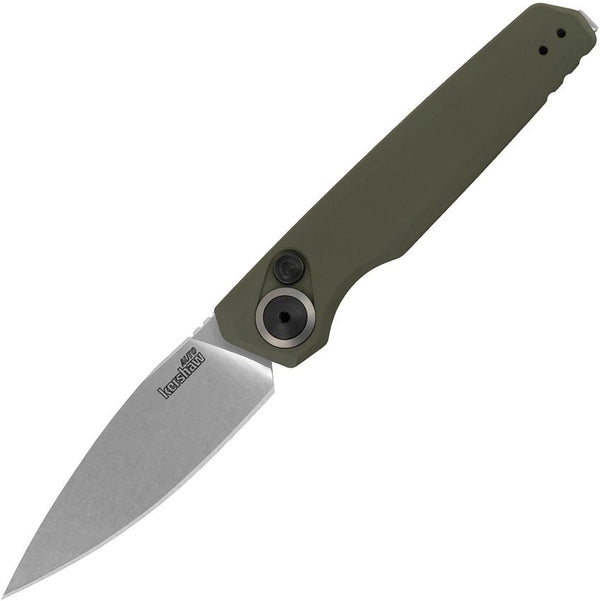 Kershaw Auto Launch 18 Green Anodized Aluminum Satin CPM-154