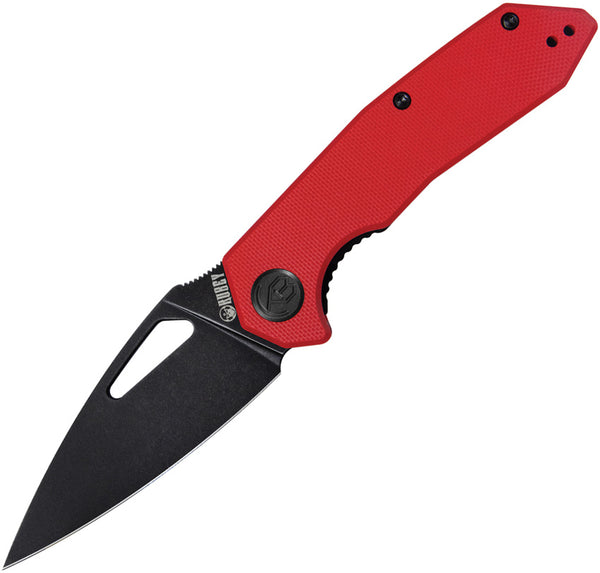 Coeus Linerlock Black Red_6