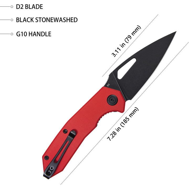 Coeus Linerlock Black Red_3