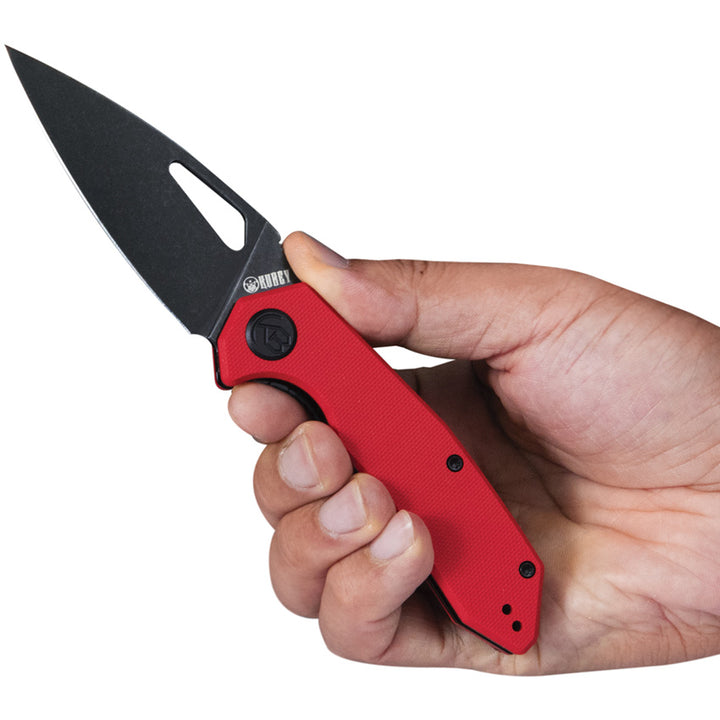 Coeus Linerlock Black Red_5