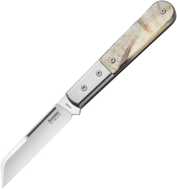 LionSTEEL Barlow Dom Ram's Horn Satin Bohler M390