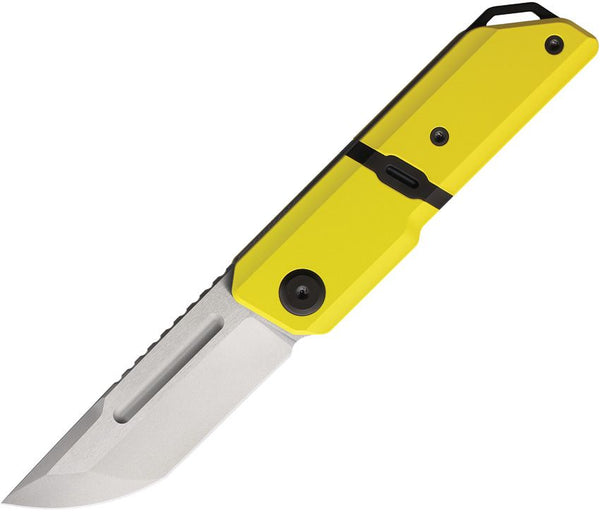 Maxace Capsule Yellow Titanium Bead Blast & Satin CPM MagnaCut