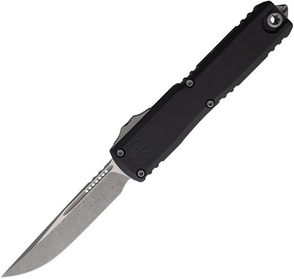 Microtech Auto Ultratech Gen III ZBP OTF Black Aluminum Apocalyptic Bohler M390MK