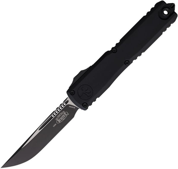 Microtech Auto Ultratech Gen III ZBP OTF Black Aluminum Two Tone Tanto Bohler M390MK
