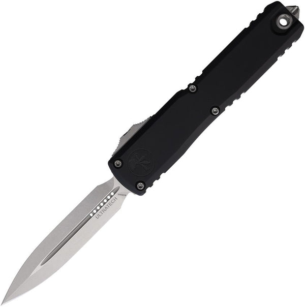 Microtech Auto Ultratech Gen III ZBP OTF Black Aluminum Stonewash D/E Bohler M390MK