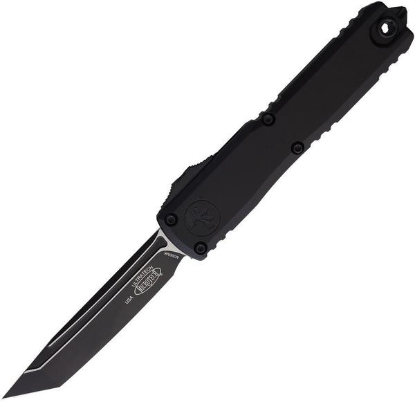 Microtech Auto Ultratech Gen III ZBP OTF Black Aluminum Two Tone Tanto Bohler M390MK