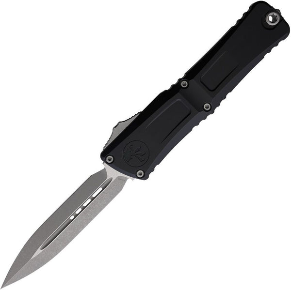 Microtech Auto Combat Troodon Gen III Black Aluminum Apocalyptic D/E Bohler M390MK