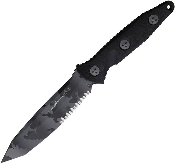 Microtech Socom Alpha Black G10 Urban Camo T/E Bohler M390