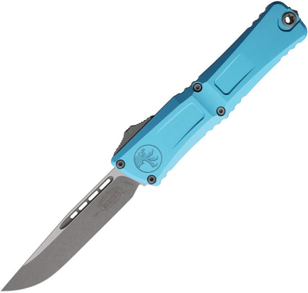 Microtech Auto Combat Troodon Gen III Turquoise Aluminum Apocalyptic S/E Bohler M390MK