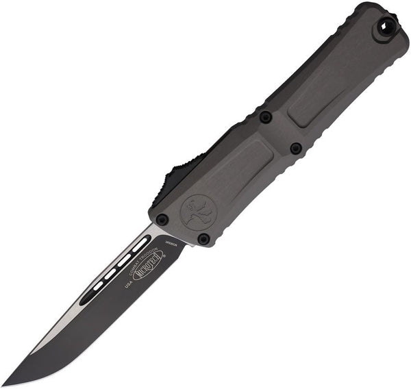 Microtech Auto Combat Troodon SE Gen III Natural Clear Aluminum Two Tone Bohler M390MK