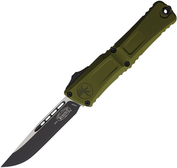 Microtech Auto Combat Troodon SE Gen III OD Green Aluminum Two Tone Bohler M390MK