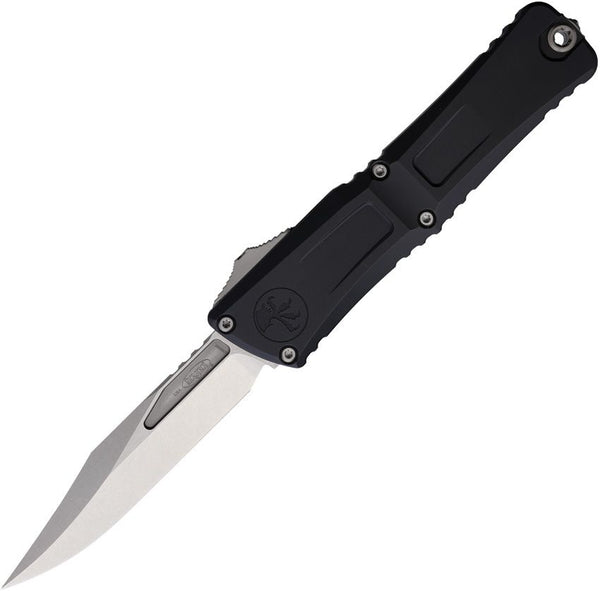 Microtech Auto Combat Troodon Gen III Black Aluminum Stonewash Bohler M390MK