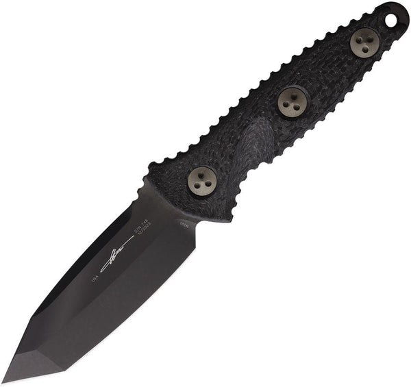Microtech SOCOM Alpha Mini Carbon Fiber Coated DLC T/E Bohler M390