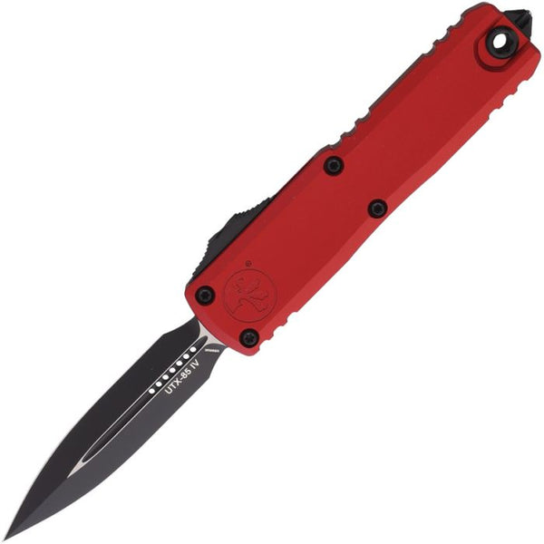 Microtech Auto UTX-85 Gen IV OTF Red Aluminum Two Tone D/E Bohler M390MK