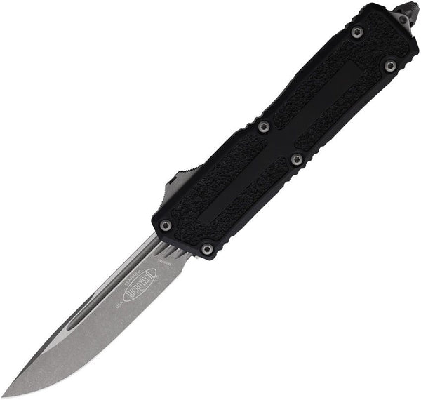 Microtech Auto Scarab II OTF Gen III Black Aluminum Apocalyptic Bohler M390MK