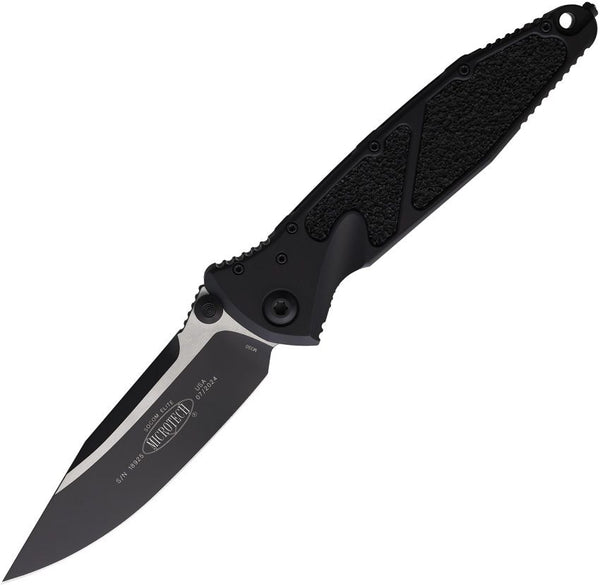 Microtech Socom Elite Linerlock Black Aluminum Two Tone Bohler M390