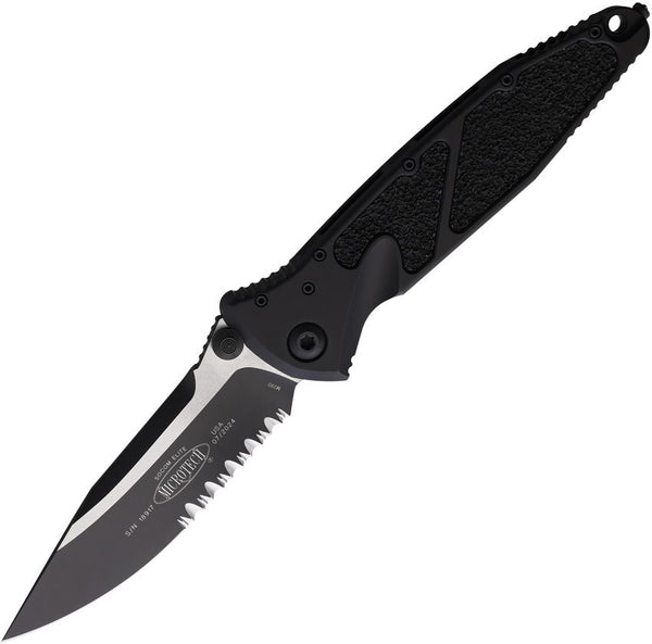 Microtech Socom Elite Linerlock Black Aluminum Two Tone P/S Bohler M390